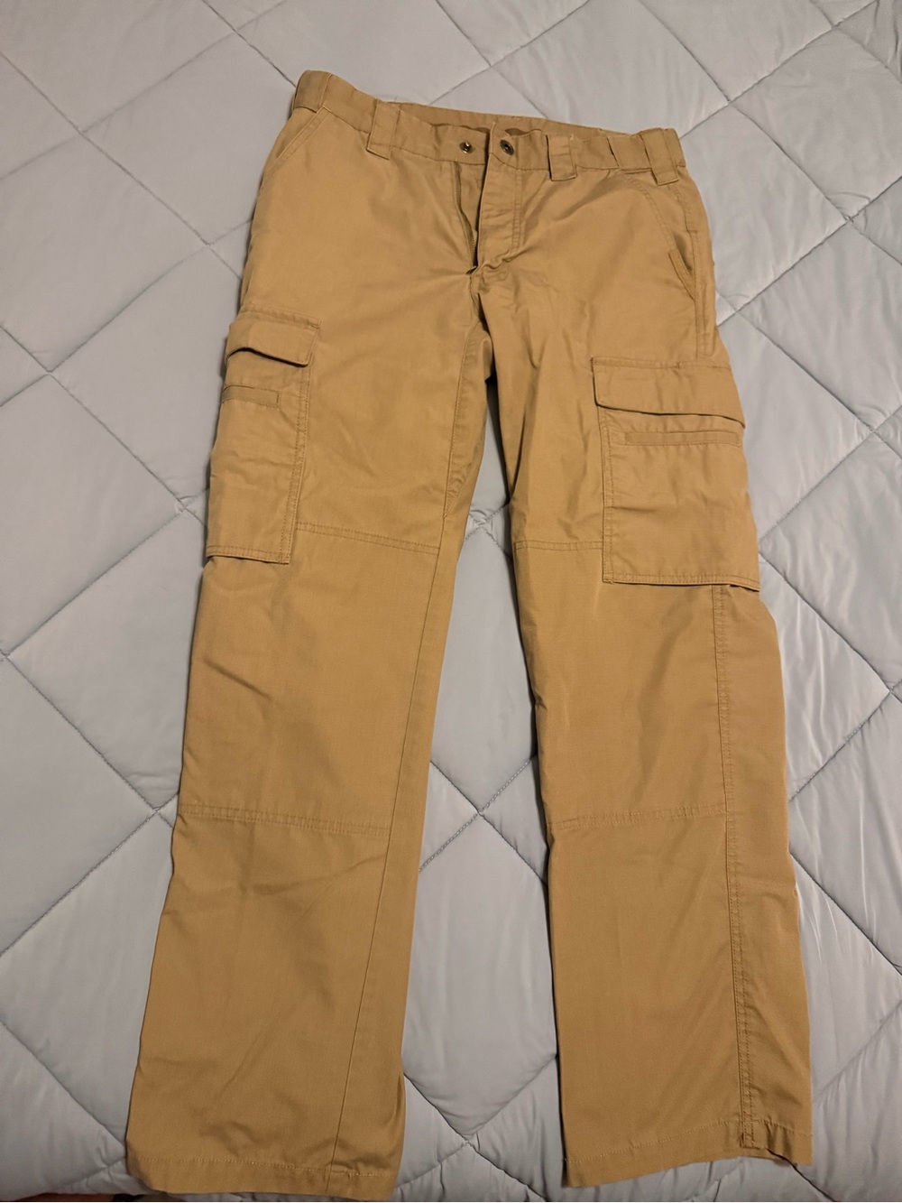 Propper Men's Tan Cargo Pants with Multiple Pockets